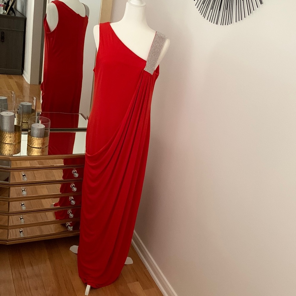 Long dress size 12 Beautiful stretchy comfortable material breathable material